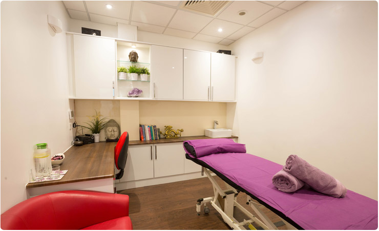 Massage clinic on sale